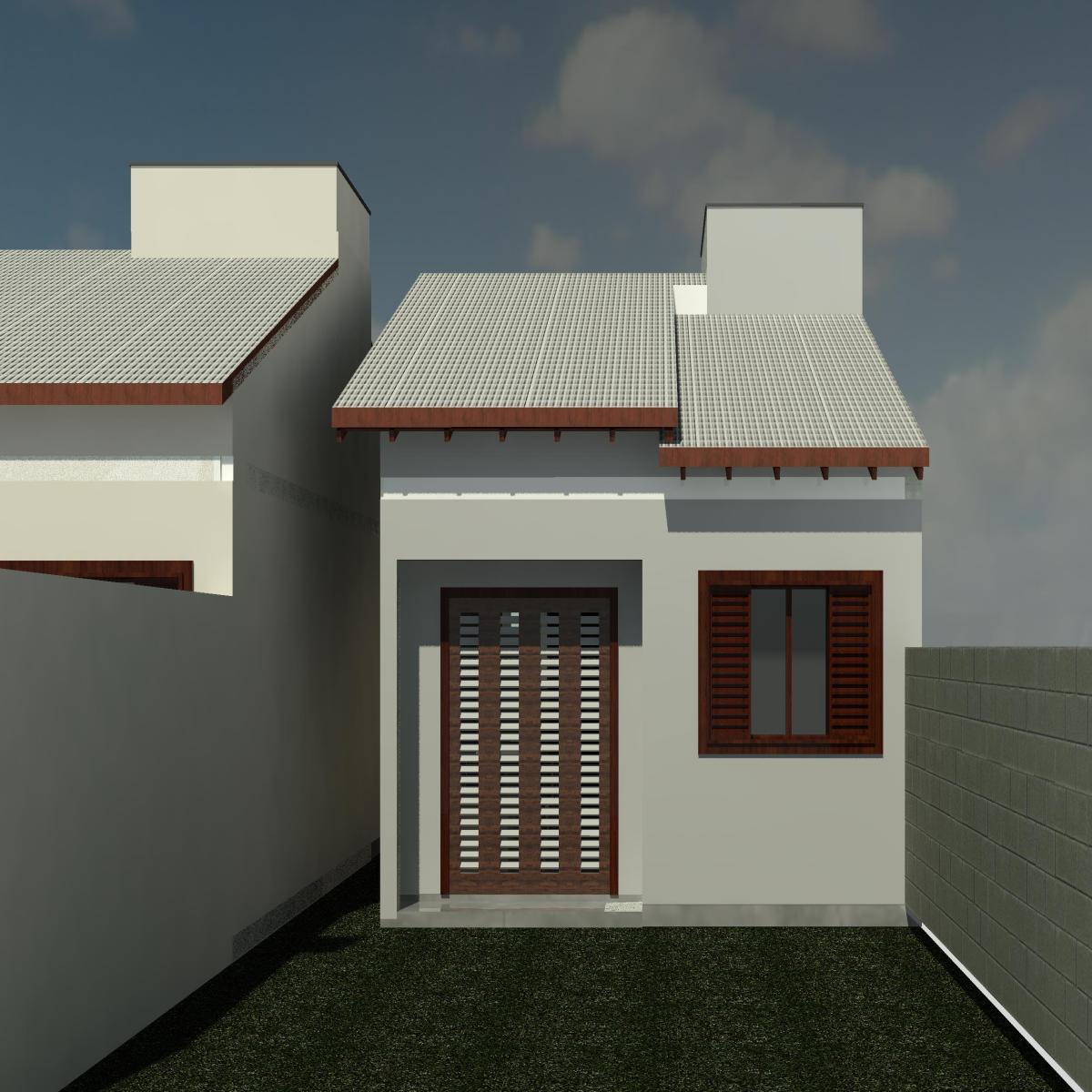 Casa 2 em construção - Bairro Caverazinho