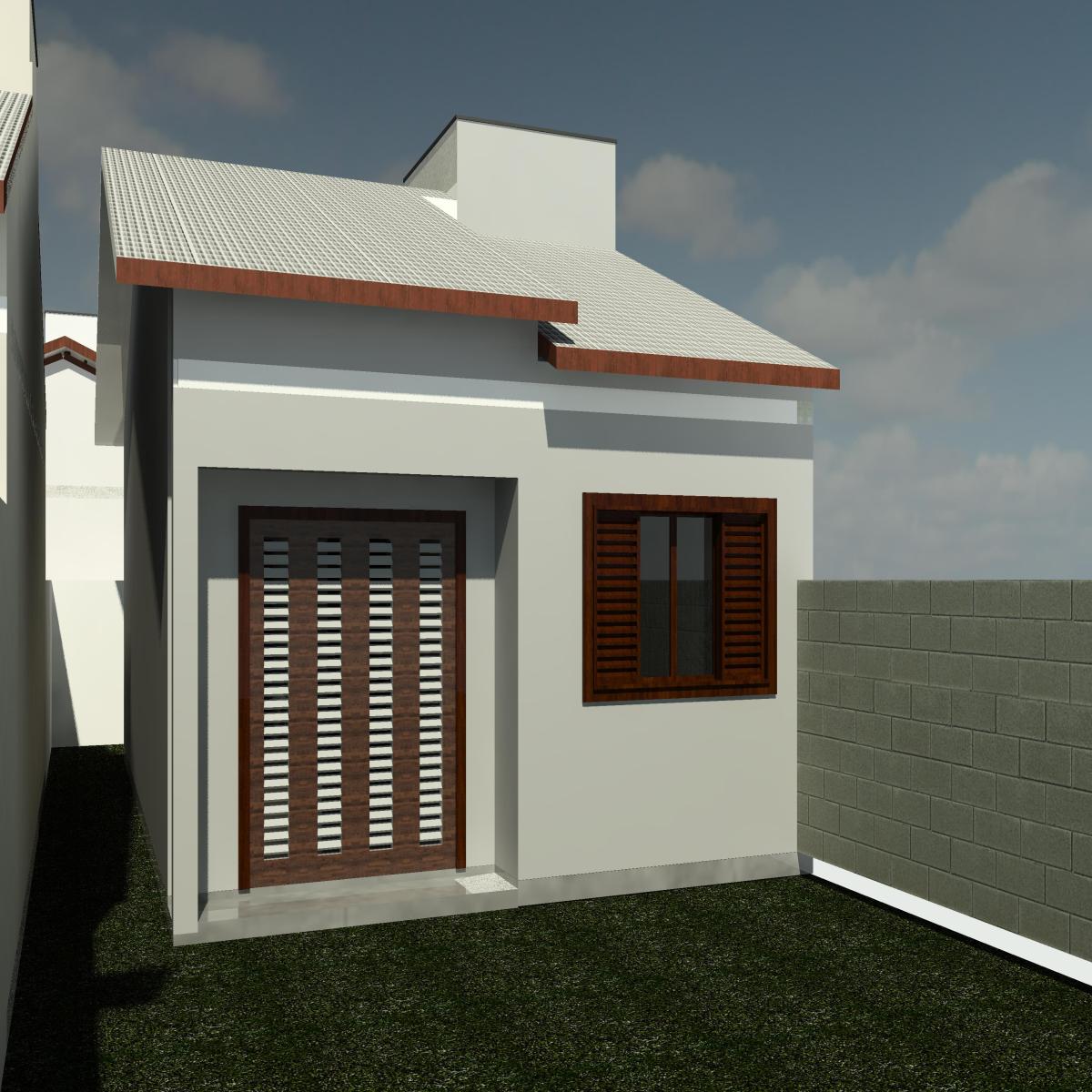 Casa 2 em construção - Bairro Caverazinho