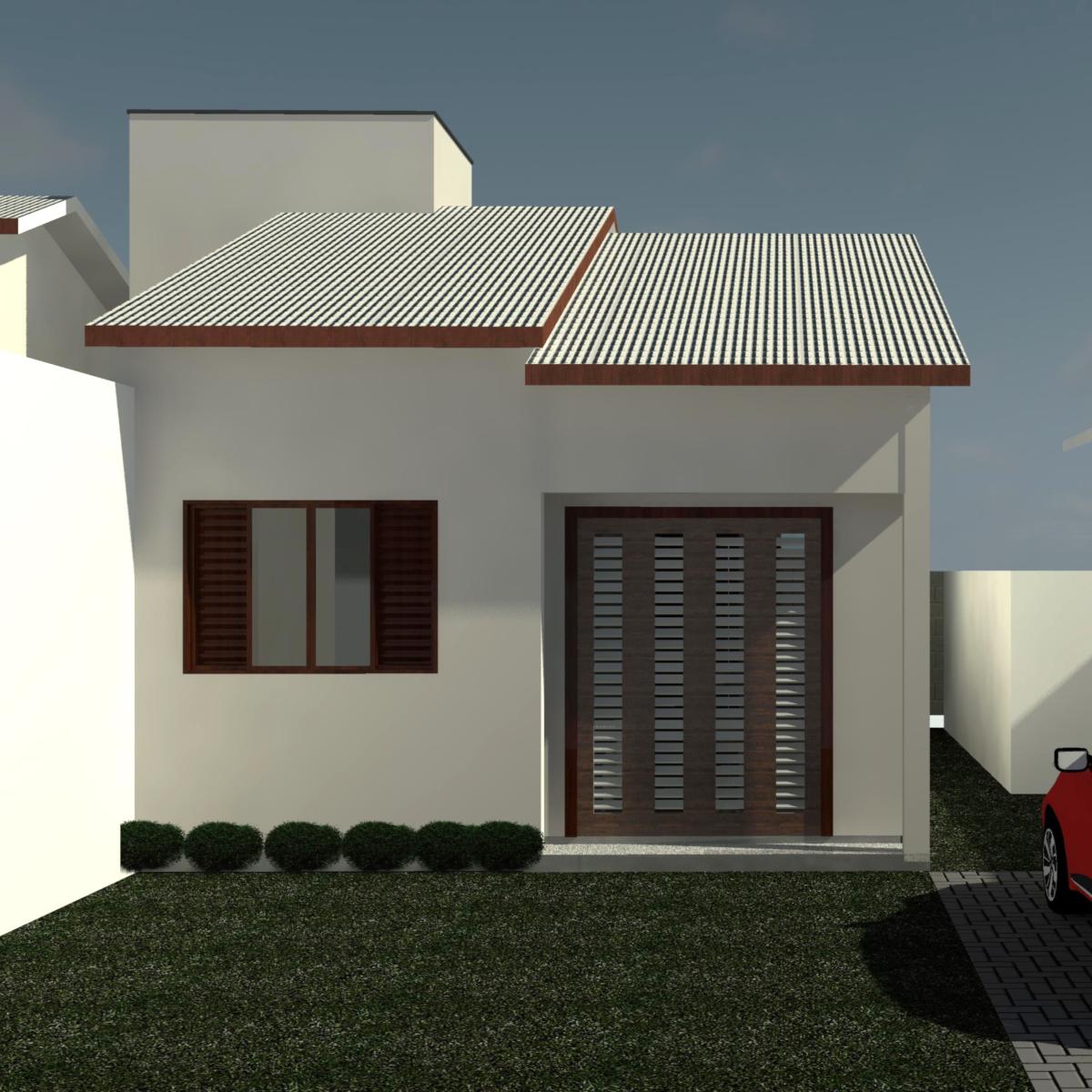 Casa 3 em construção - Bairro Caverazinho