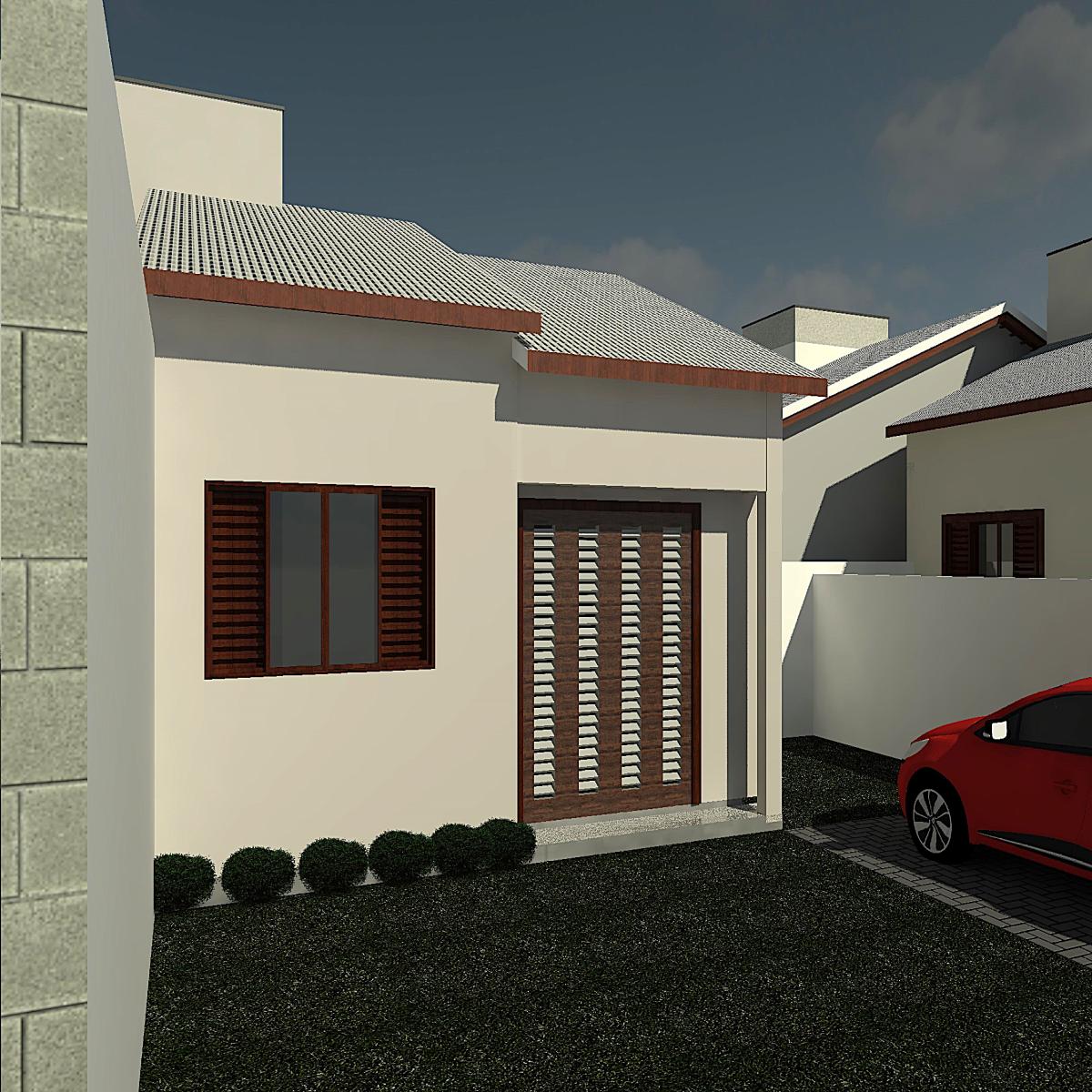 Casa 3 em construção - Bairro Caverazinho