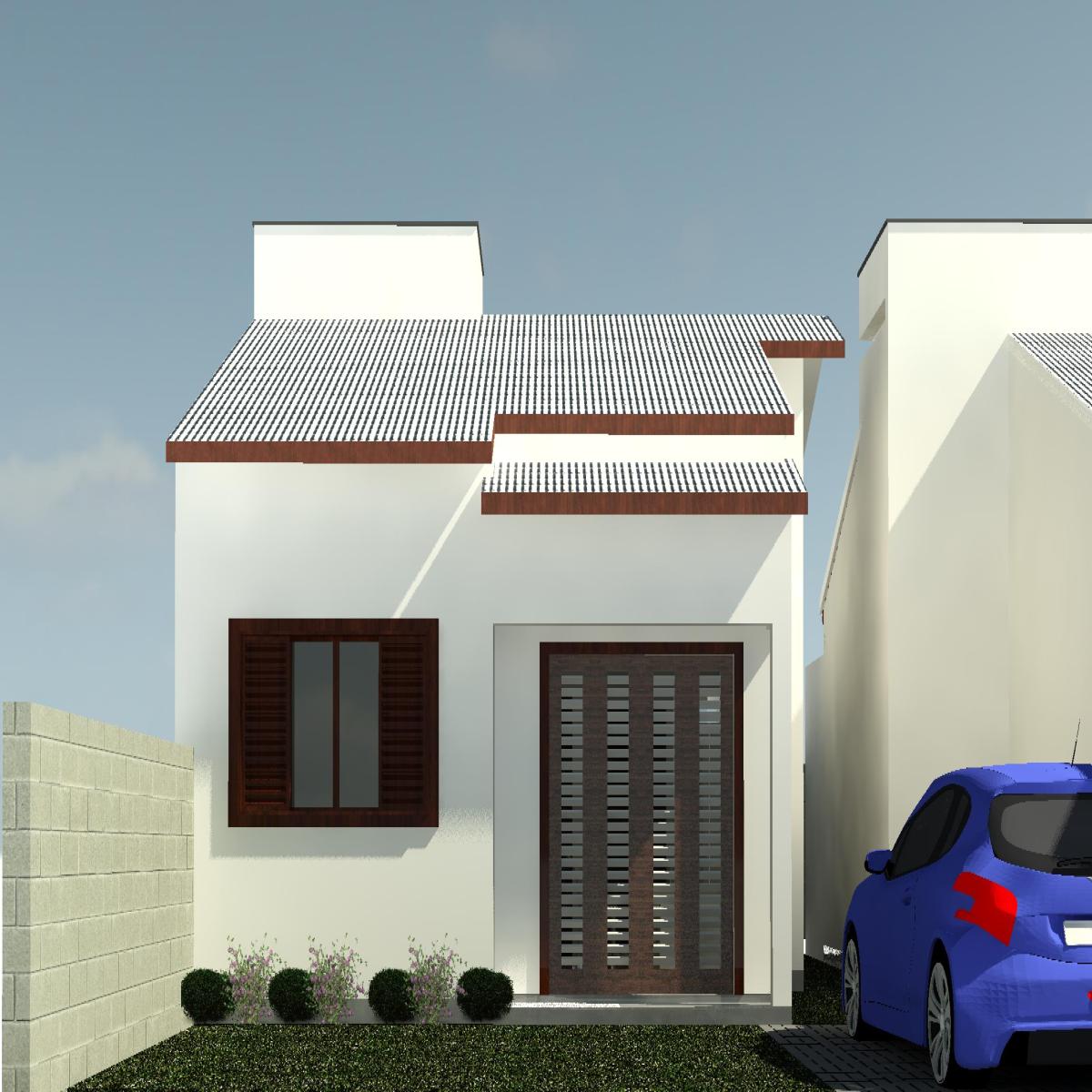 Casa 4 em construção - Bairro Caverazinho