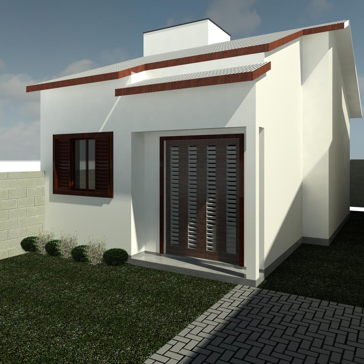 Casa 4 em construção - Bairro Caverazinho